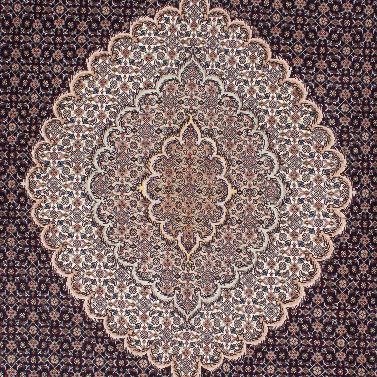 Tappeto Persero - Tabriz - 213 x 151 cm - blu scuro