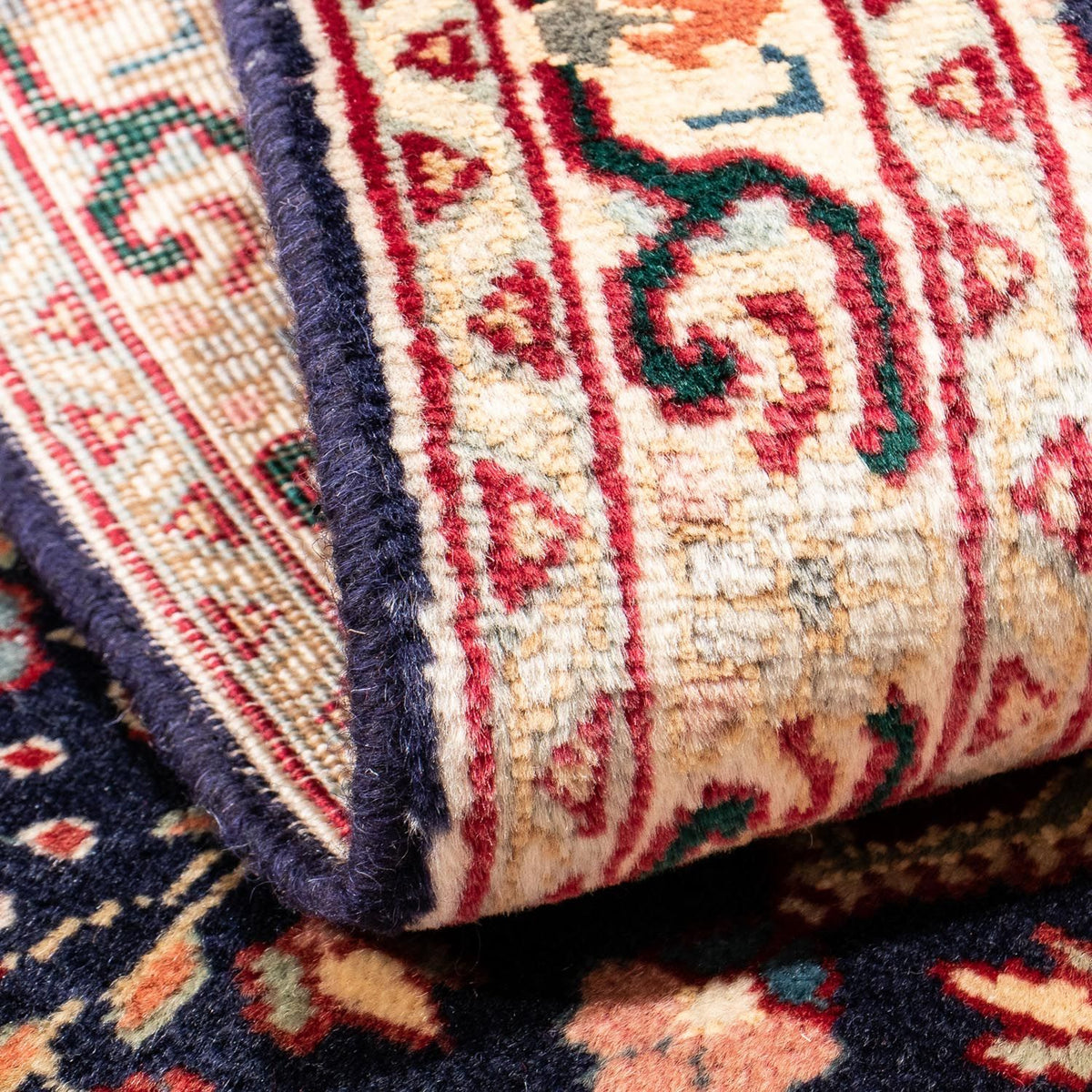 Tappeto Persero - Tabriz - 134 x 86 cm - blu scuro