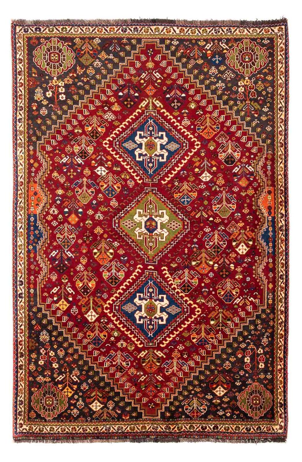 Tappeto Persero - Nomade - 257 x 173 cm - rosso scuro