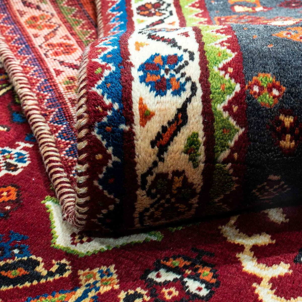 Tappeto Persero - Nomade - 257 x 173 cm - rosso scuro