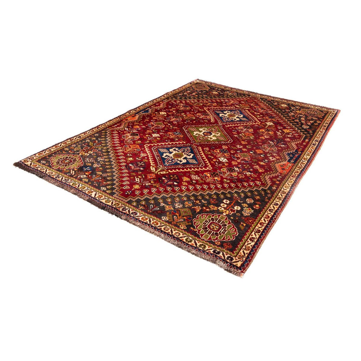 Tappeto Persero - Nomade - 257 x 173 cm - rosso scuro