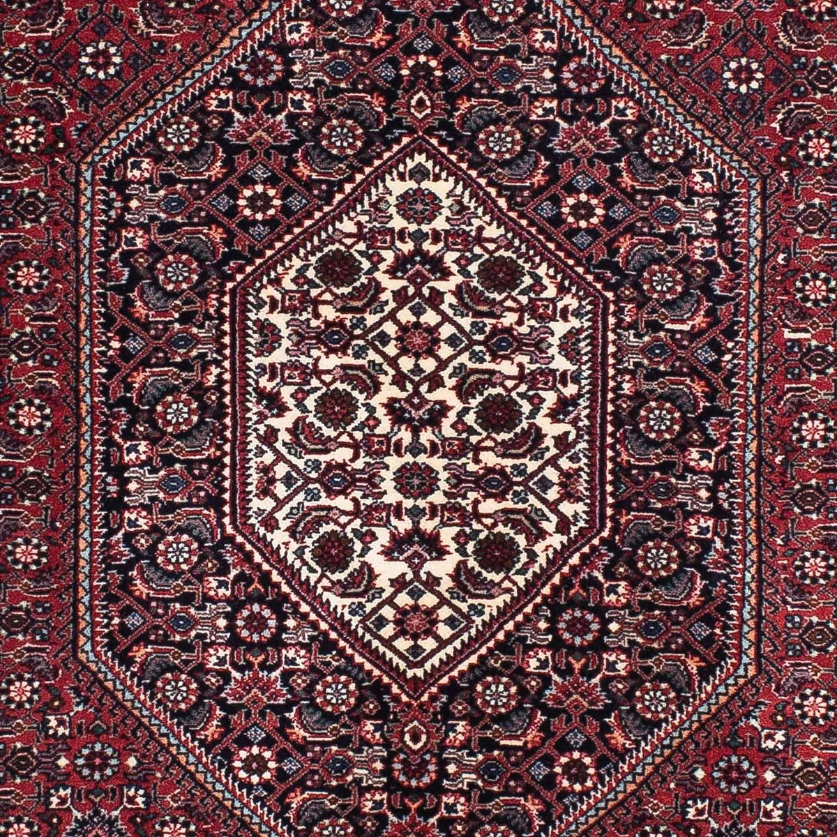 Tappeto corsia Tappeto Persero - Bidjar - 201 x 100 cm - rosso scuro