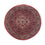Tappeto Persero - Bidjar rotondo - 100 x 100 cm - rosso scuro