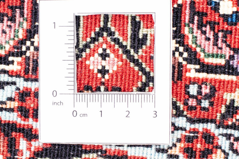 Tappeto Persero - Bidjar rotondo  - 150 x 150 cm - rosso scuro