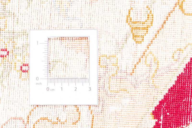 Tappeto Persero - Tabriz - Reale rotondo  - 150 x 150 cm - rosso scuro