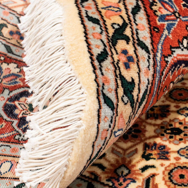 Tappeto Persero - Tabriz - Reale rotondo  - 150 x 150 cm - marrone chiaro