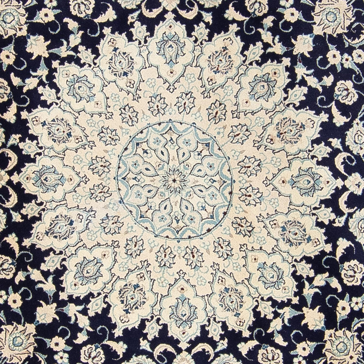 Tappeto Persero - Nain - 352 x 248 cm - blu scuro