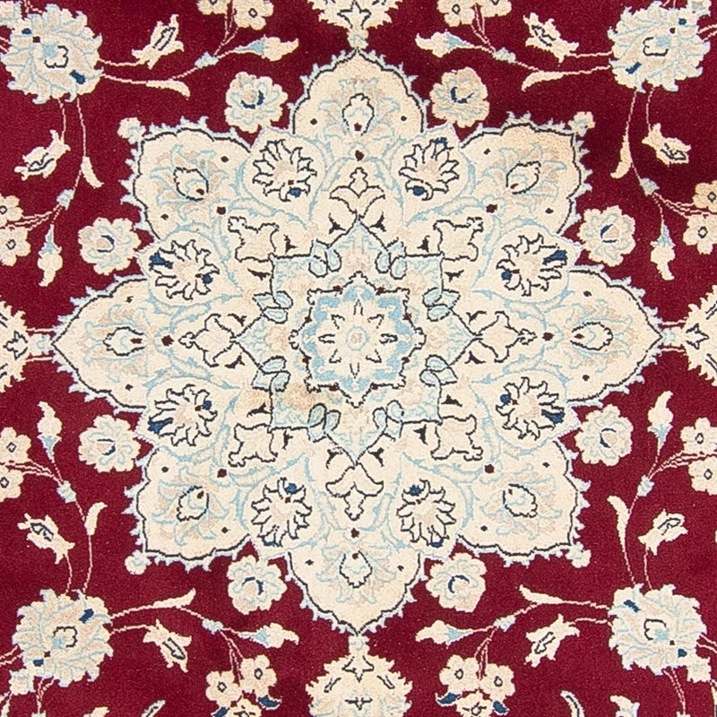 Tappeto Persero - Nain rotondo  - 246 x 246 cm - rosso scuro