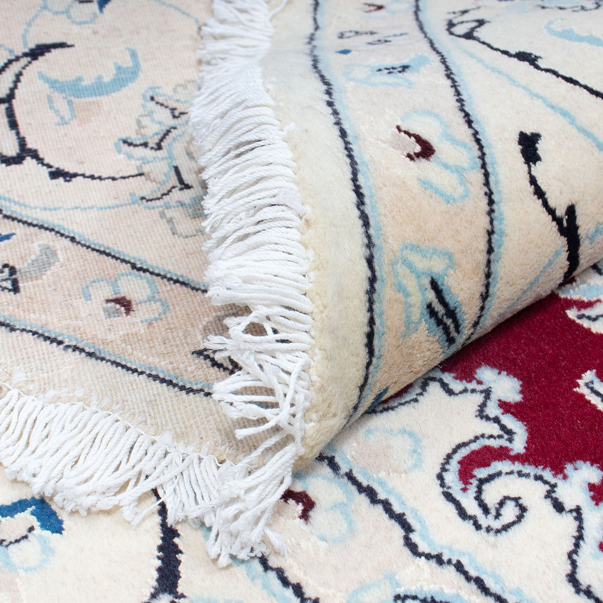 Tappeto Persero - Nain rotondo  - 246 x 246 cm - rosso scuro