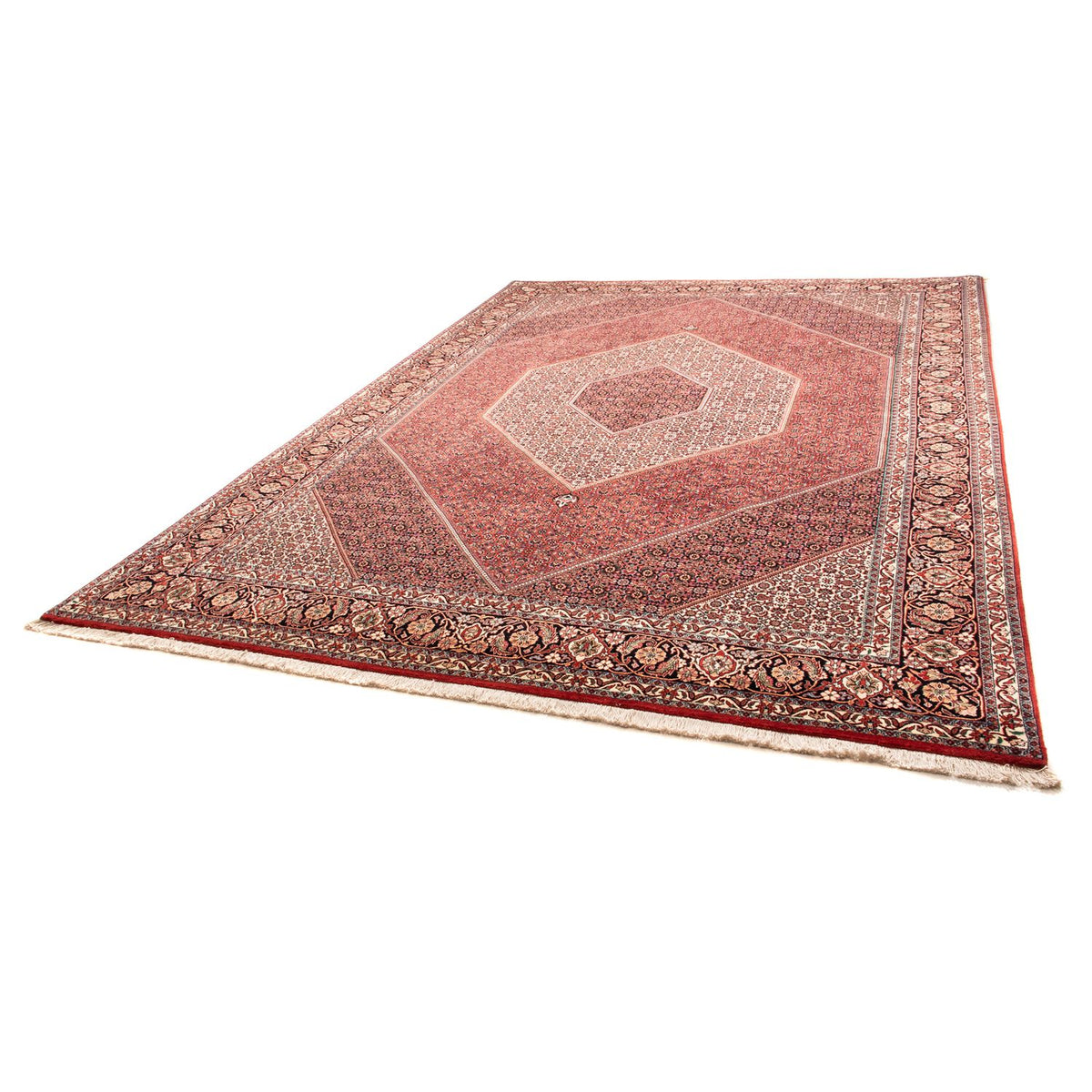 Tappeto Persero - Bidjar - 358 x 253 cm - rosso scuro