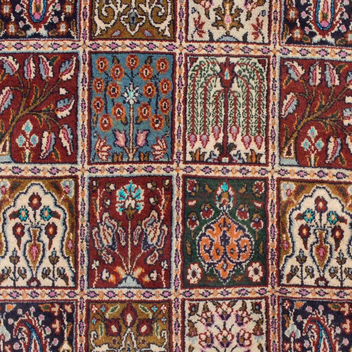 Tappeto Persero - Classico - 148 x 98 cm - rosso scuro