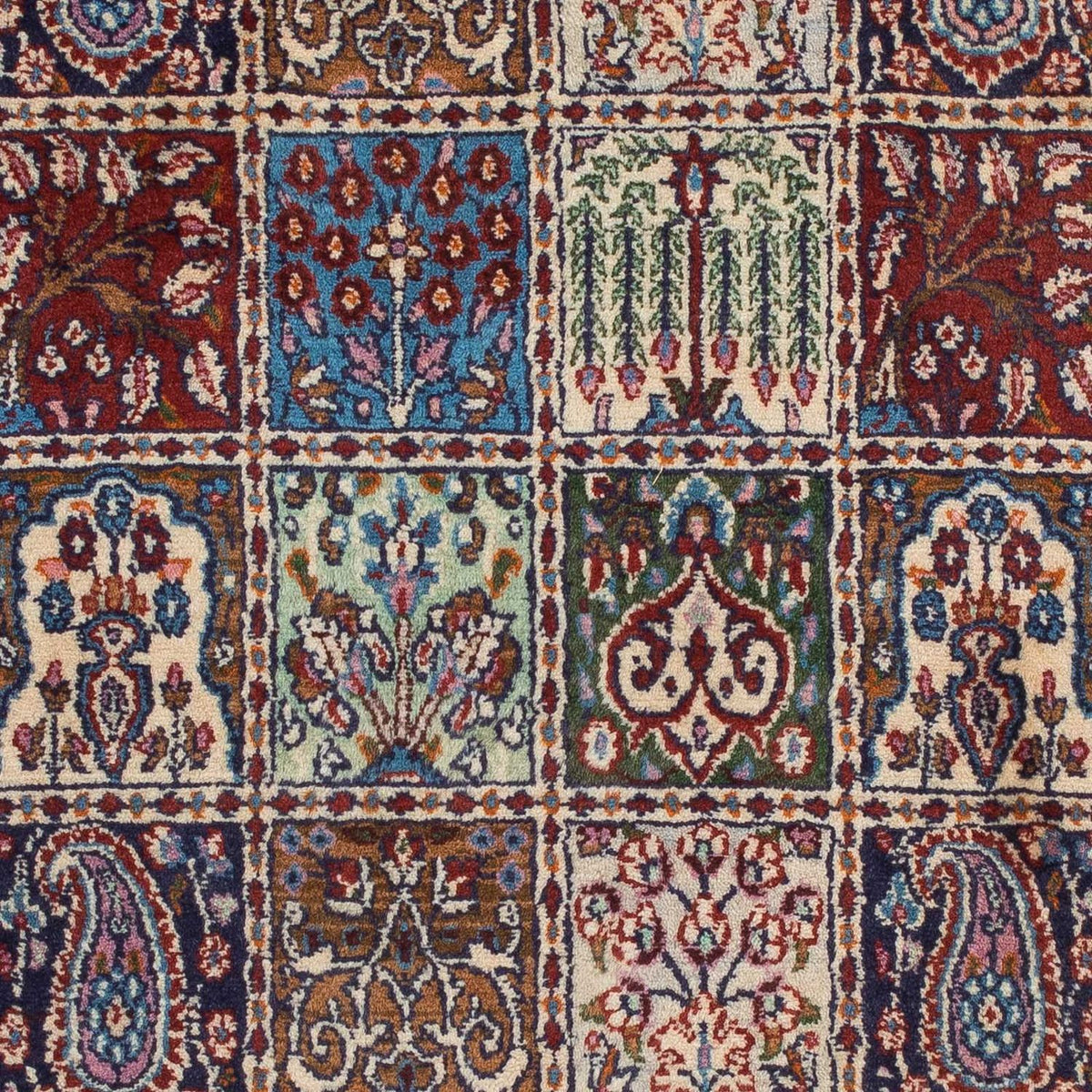 Tappeto Persero - Classico - 140 x 95 cm - rosso scuro