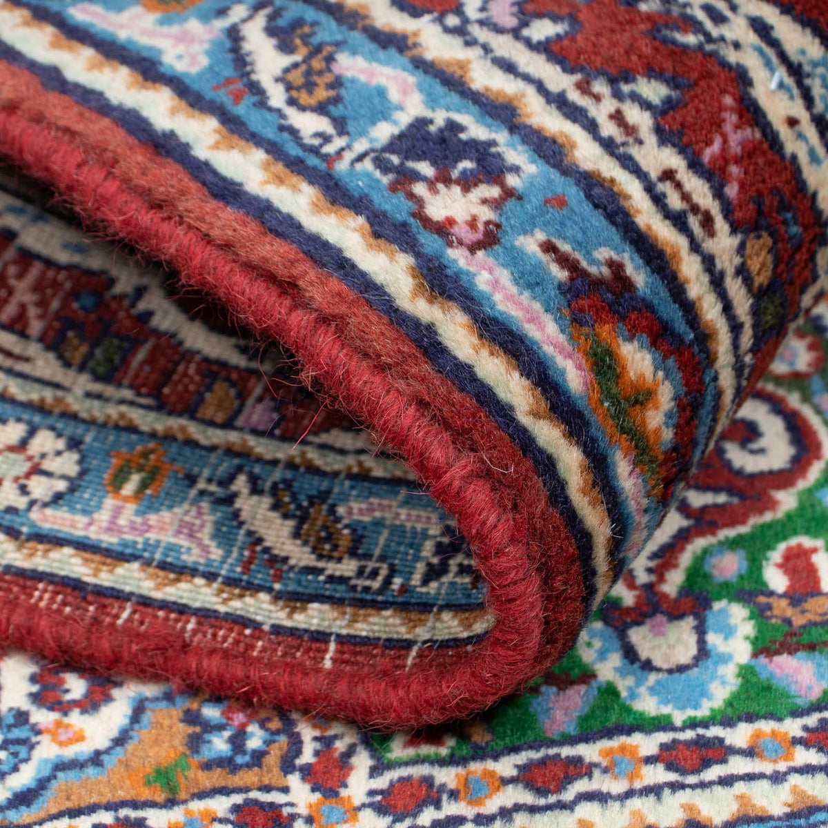 Tappeto Persero - Classico - 140 x 95 cm - rosso scuro