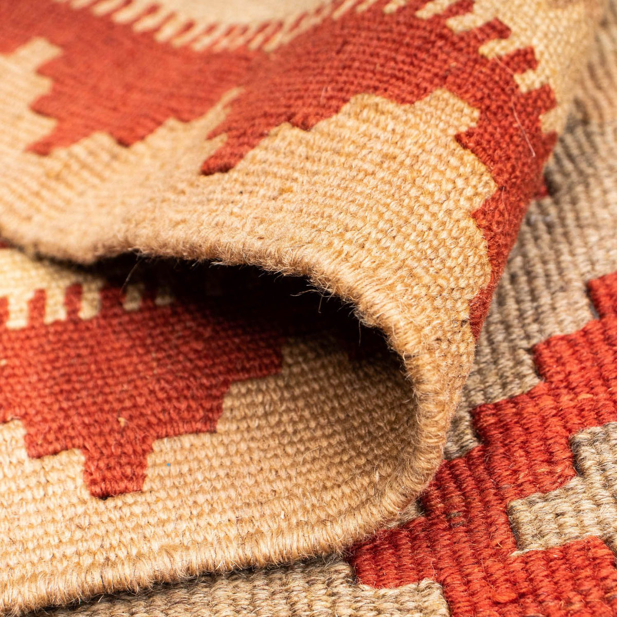 Tappeto Kelim - Orientale - 169 x 148 cm - rosso