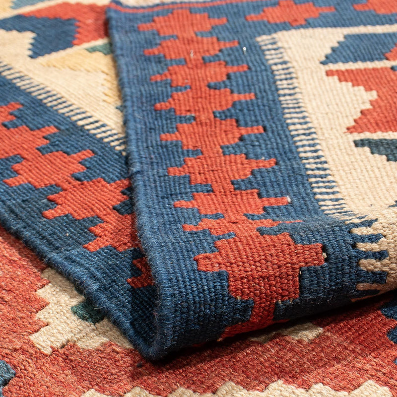 Tappeto Kelim - Orientale - 217 x 155 cm - rosso