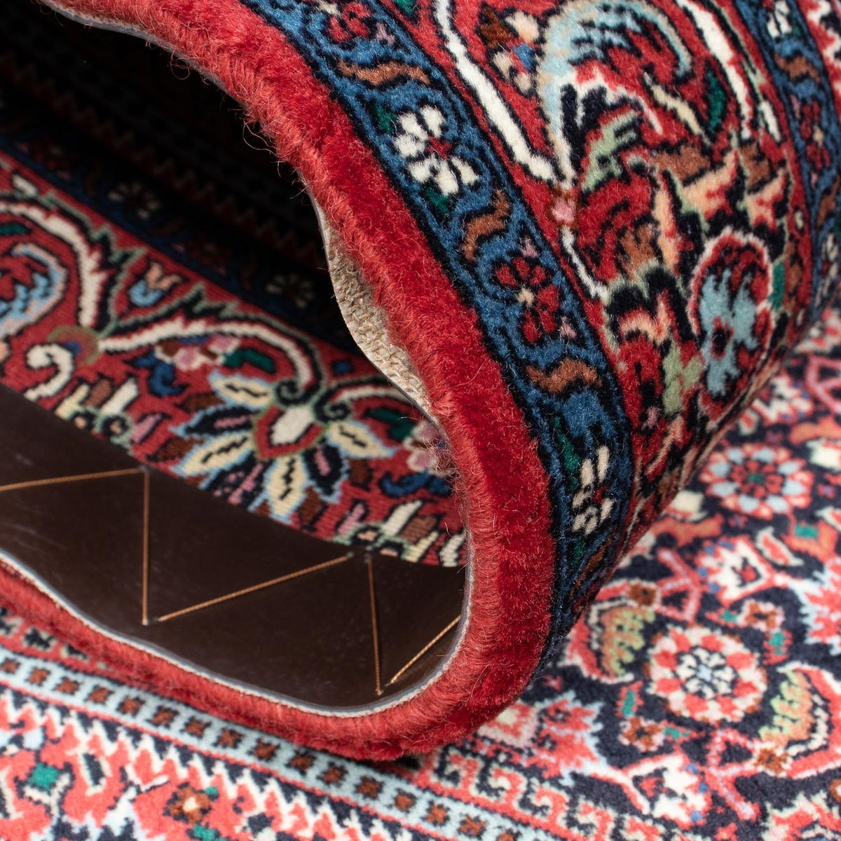 Tappeto corsia Tappeto Persero - Bidjar - 200 x 97 cm - rosso chiaro