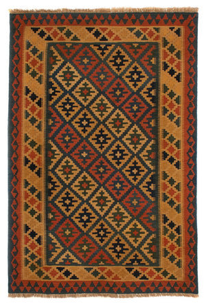 Tappeto Kelim - Orientale - 203 x 158 cm - multicolore