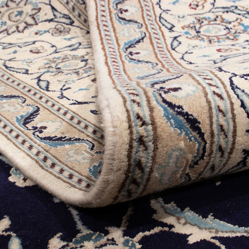Tappeto Persero - Nain - 338 x 245 cm - blu scuro