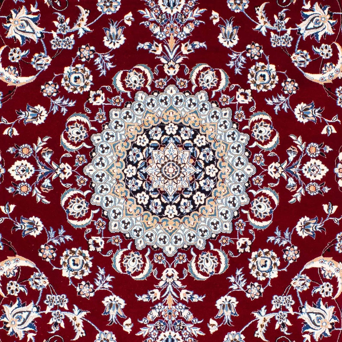Tappeto Persero - Nain - Premio - 238 x 151 cm - rosso scuro