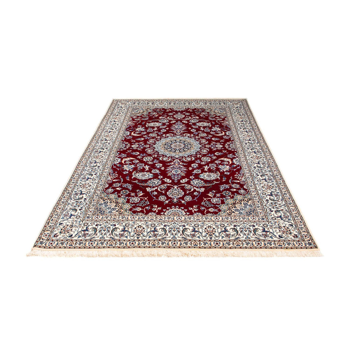 Tappeto Persero - Nain - Premio - 238 x 151 cm - rosso scuro