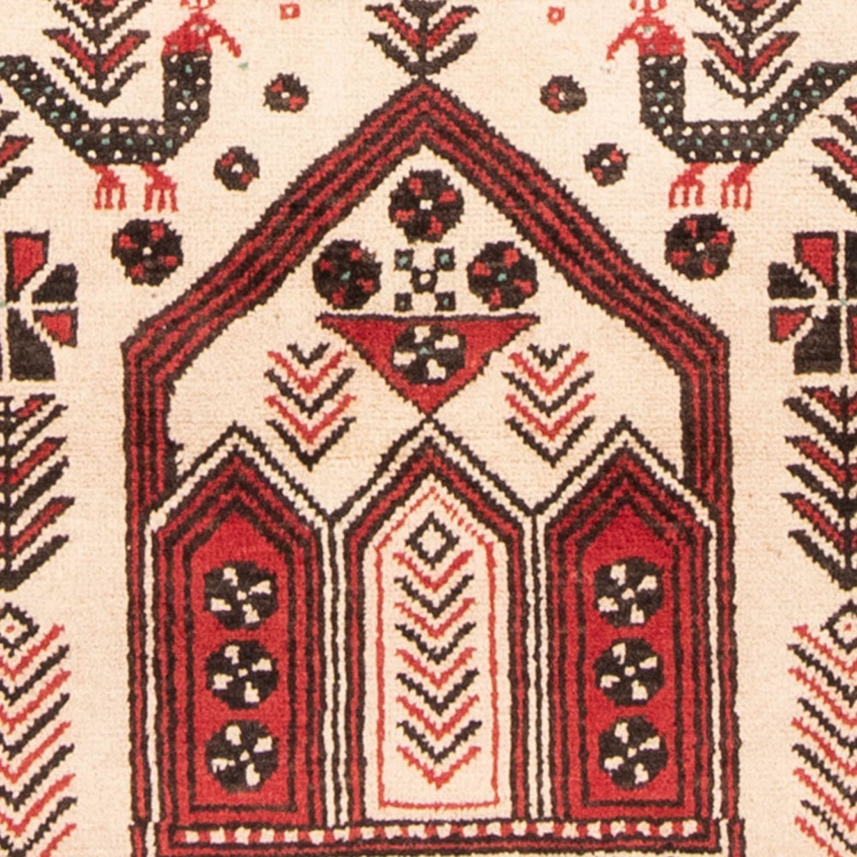Tappeto Belutsch - 199 x 115 cm - rosso