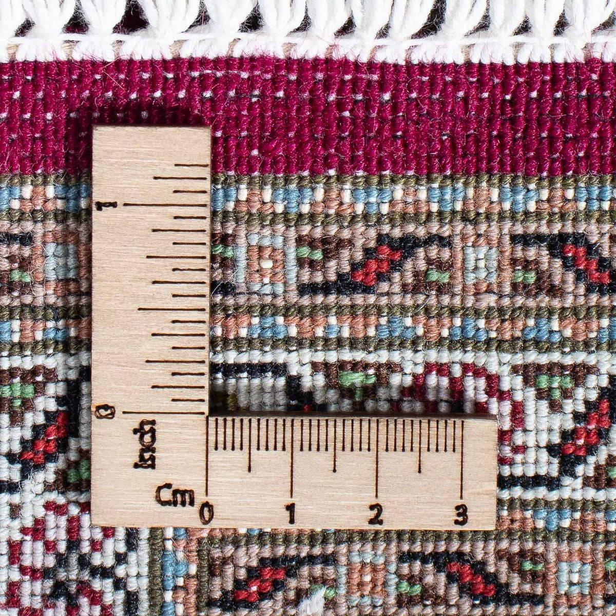 Tappeto Persero - Tabriz - 202 x 151 cm - rosso scuro