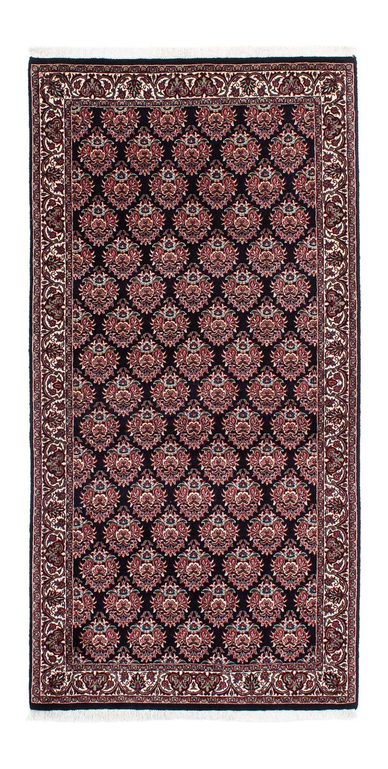 Tappeto corsia Tappeto Persero - Bidjar - 200 x 100 cm - blu scuro