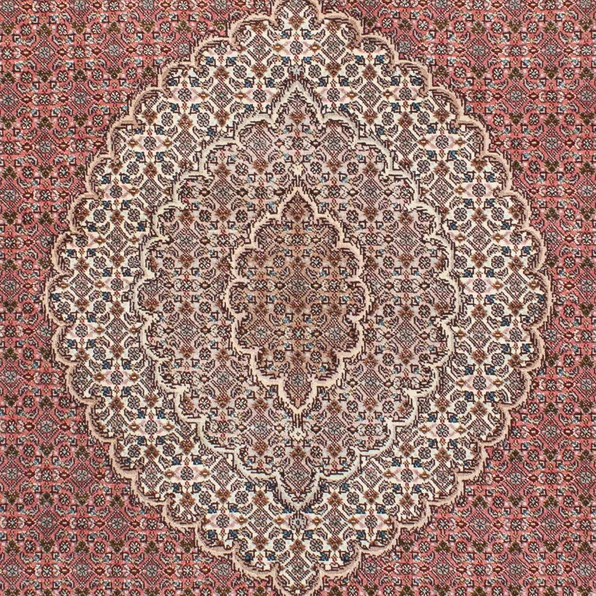 Tappeto Persero - Tabriz - 210 x 152 cm - rosso chiaro