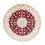 Tappeto Persero - Nain rotondo  - 245 x 245 cm - rosso scuro