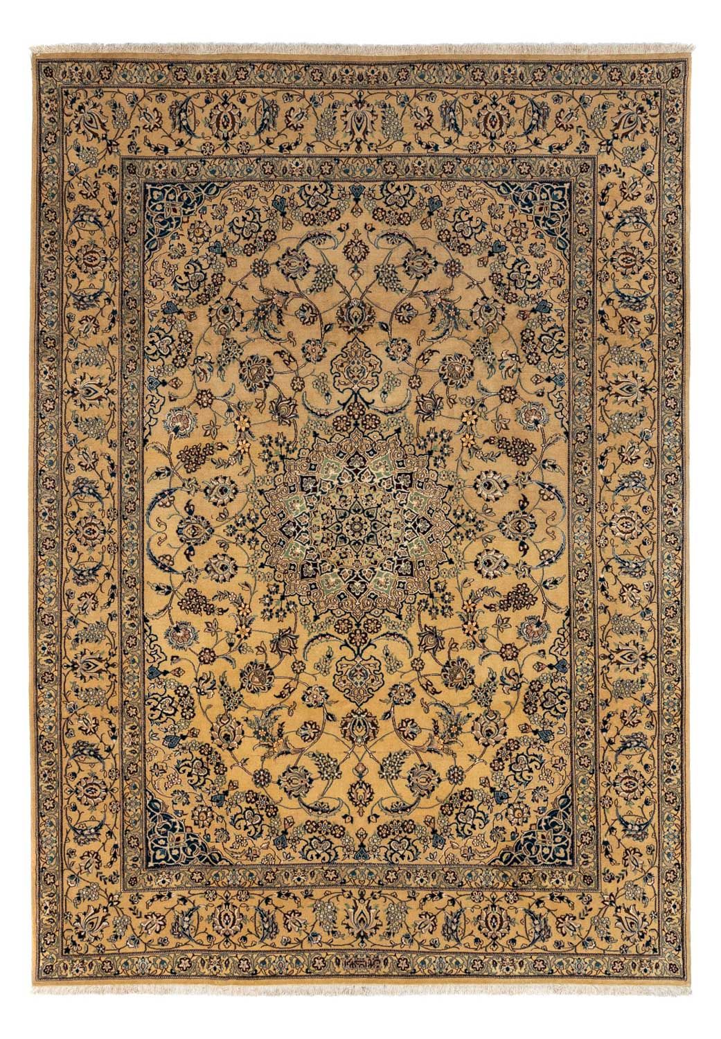 Tappeto Persero - Nain - Reale - 343 x 242 cm - marrone chiaro