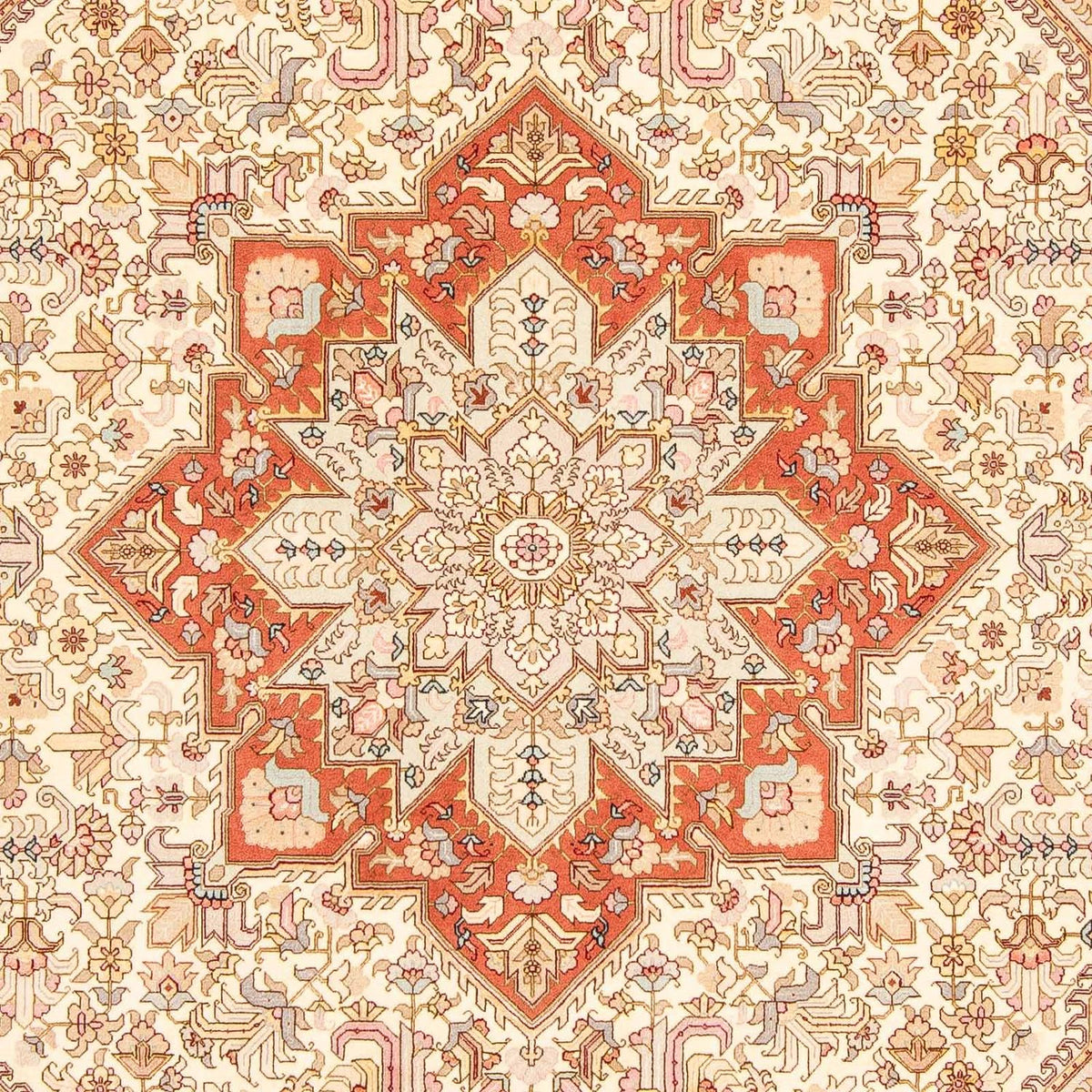 Tappeto Persero - Tabriz - Reale - 305 x 207 cm - beige