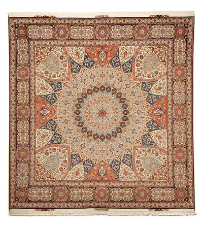 Tabriz - 50 Raj Tappeto 253x264cm - Tappeto persiano