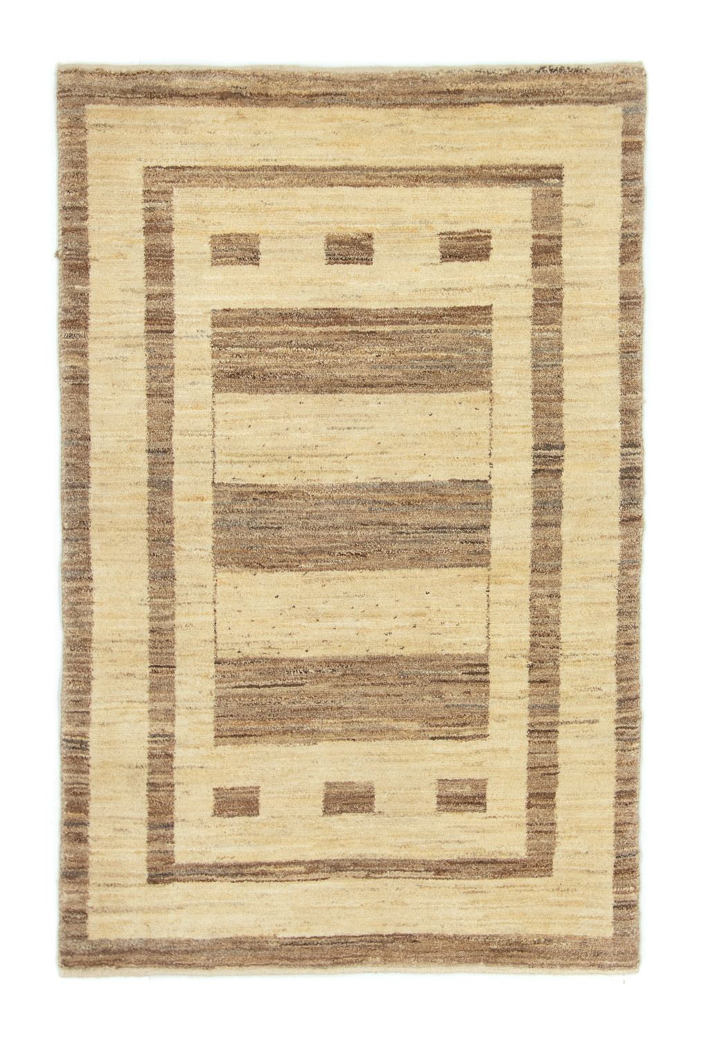 Tappeto Gabbeh - Persero - 153 x 96 cm - beige