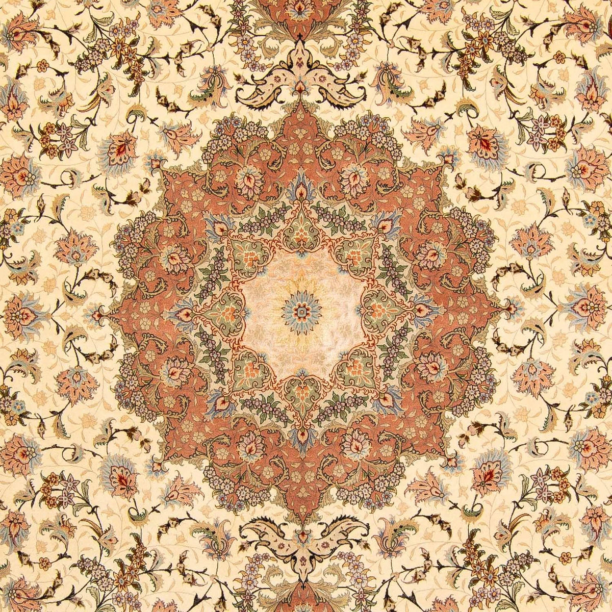 Tappeto Persero - Tabriz - Reale - 413 x 297 cm - marrone