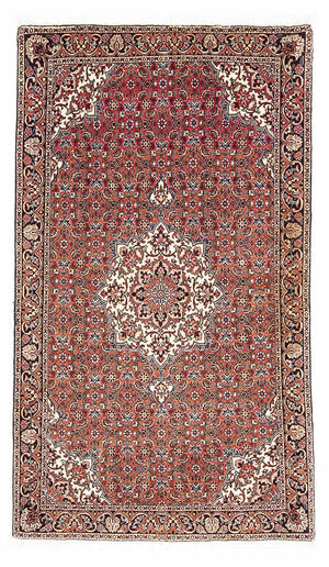 Tappeto Persero - Bidjar - 148 x 88 cm - rosso