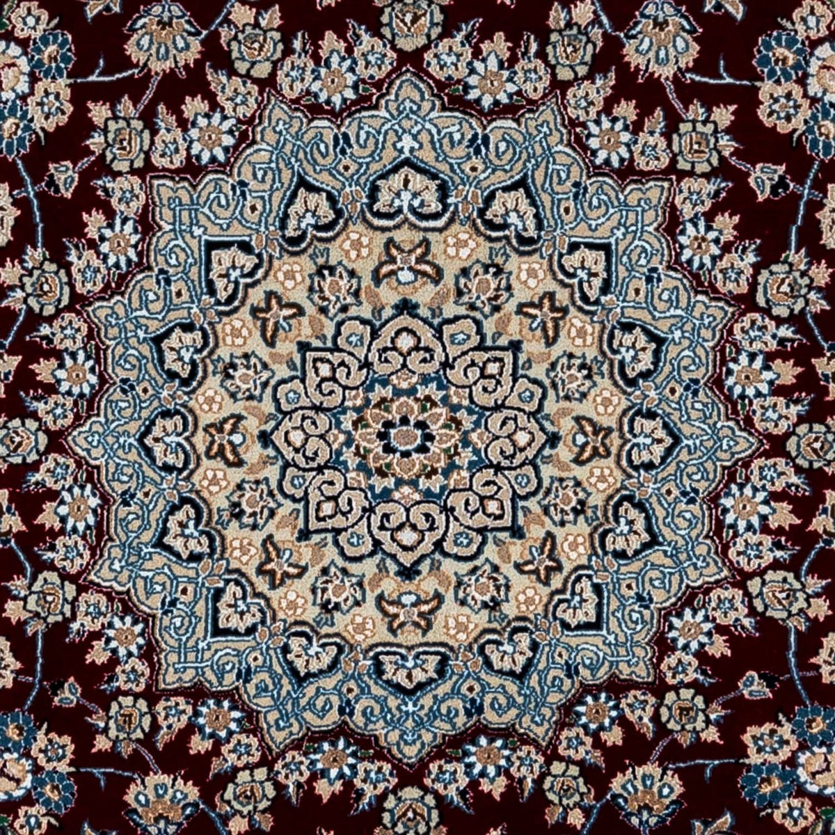Tappeto Persero - Nain - Reale - 337 x 240 cm - rosso scuro