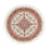 Tappeto Persero - Tabriz - Reale rotondo - 98 x 98 cm - beige