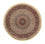 Tappeto orientale - Hereke rotondo - 215 x 215 cm - marrone chiaro