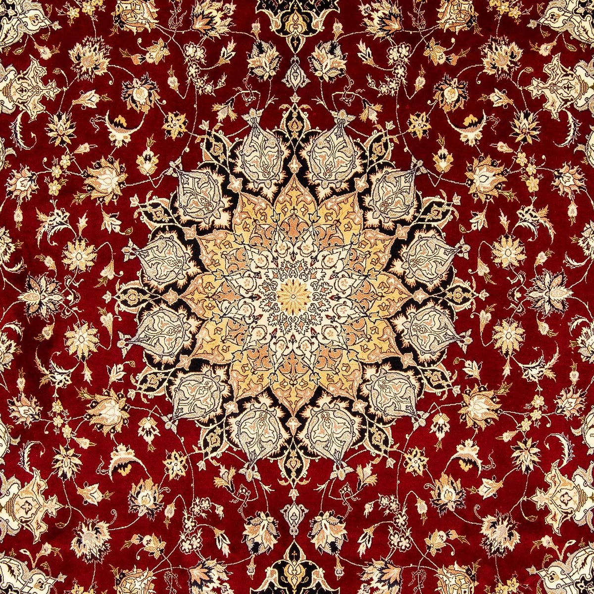 Tappeto Persero - Tabriz - Reale - 352 x 249 cm - rosso scuro