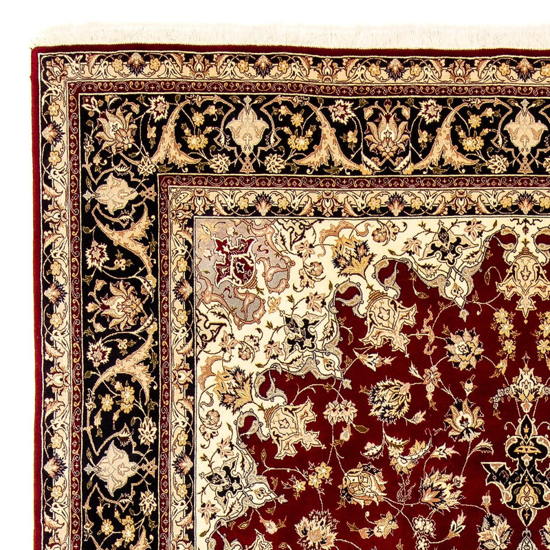 Tappeto Persero - Tabriz - Reale - 352 x 249 cm - rosso scuro