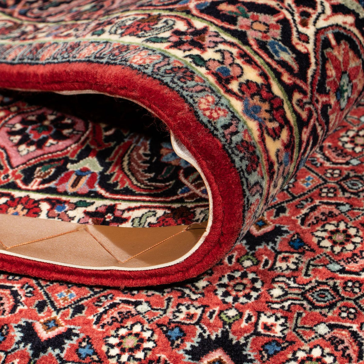 Tappeto Persero - Bidjar - 305 x 203 cm - rosso scuro