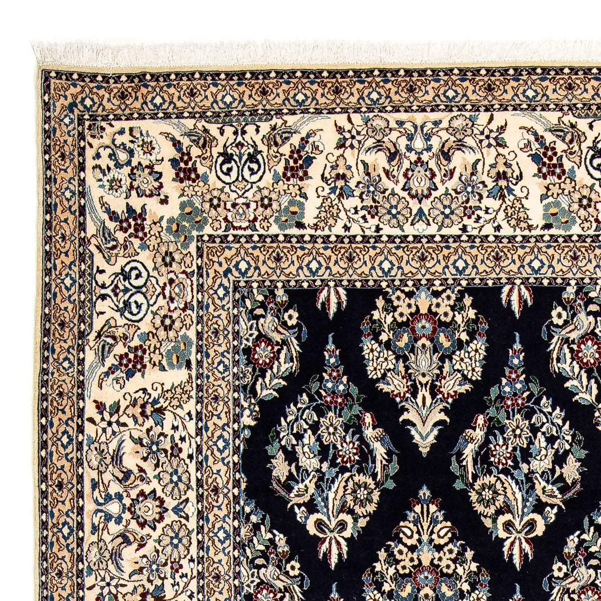 Tappeto Persero - Nain - Premio - 300 x 207 cm - blu scuro