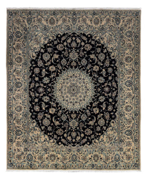 Tappeto Persero - Nain - Reale - 298 x 252 cm - nero