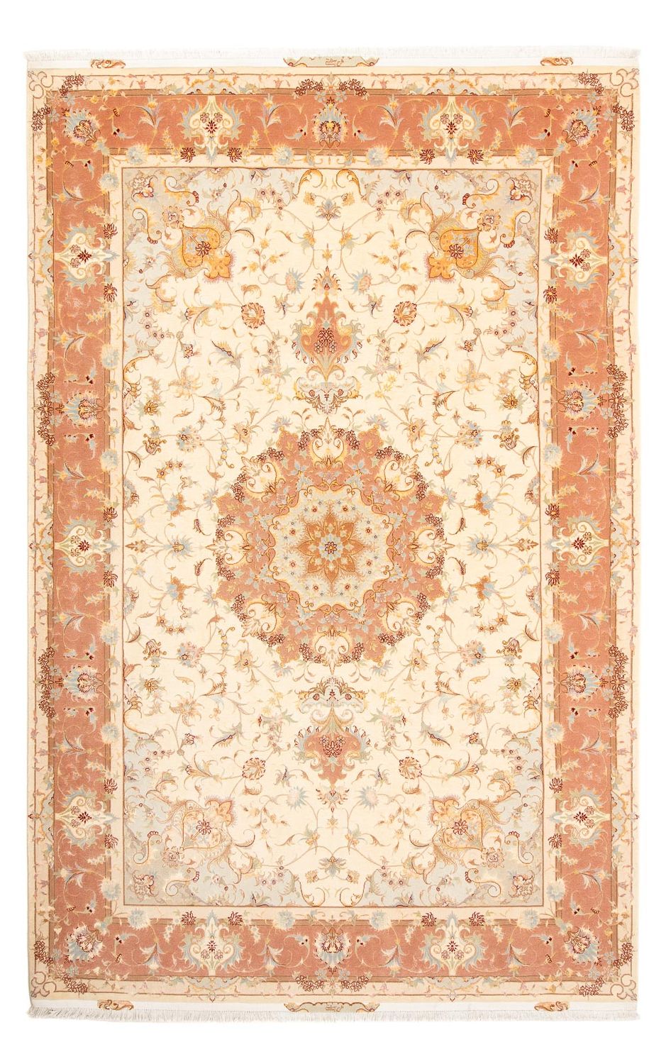 Tappeto Persero - Tabriz - Reale - 312 x 203 cm - beige