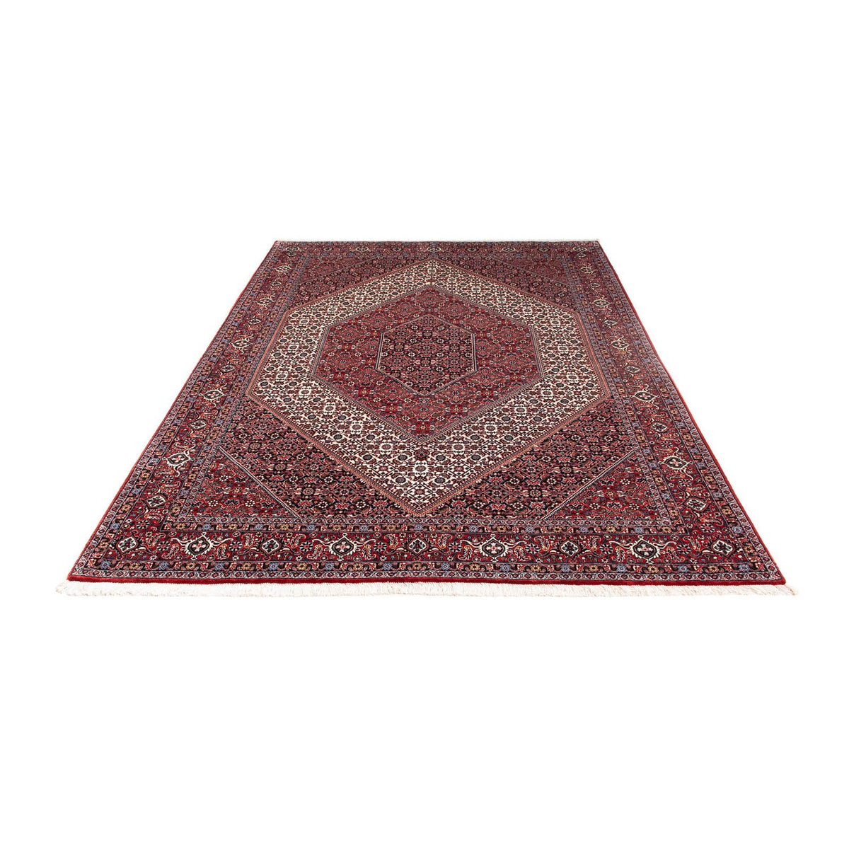 Tappeto Persero - Bidjar - 241 x 170 cm - rosso scuro