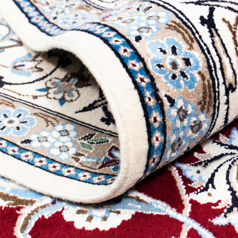 Tappeto Persero - Nain - Reale - 288 x 202 cm - rosso scuro