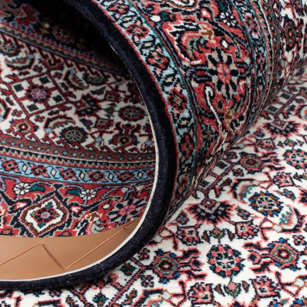 Tappeto corsia Tappeto Persero - Bidjar - 221 x 128 cm - beige