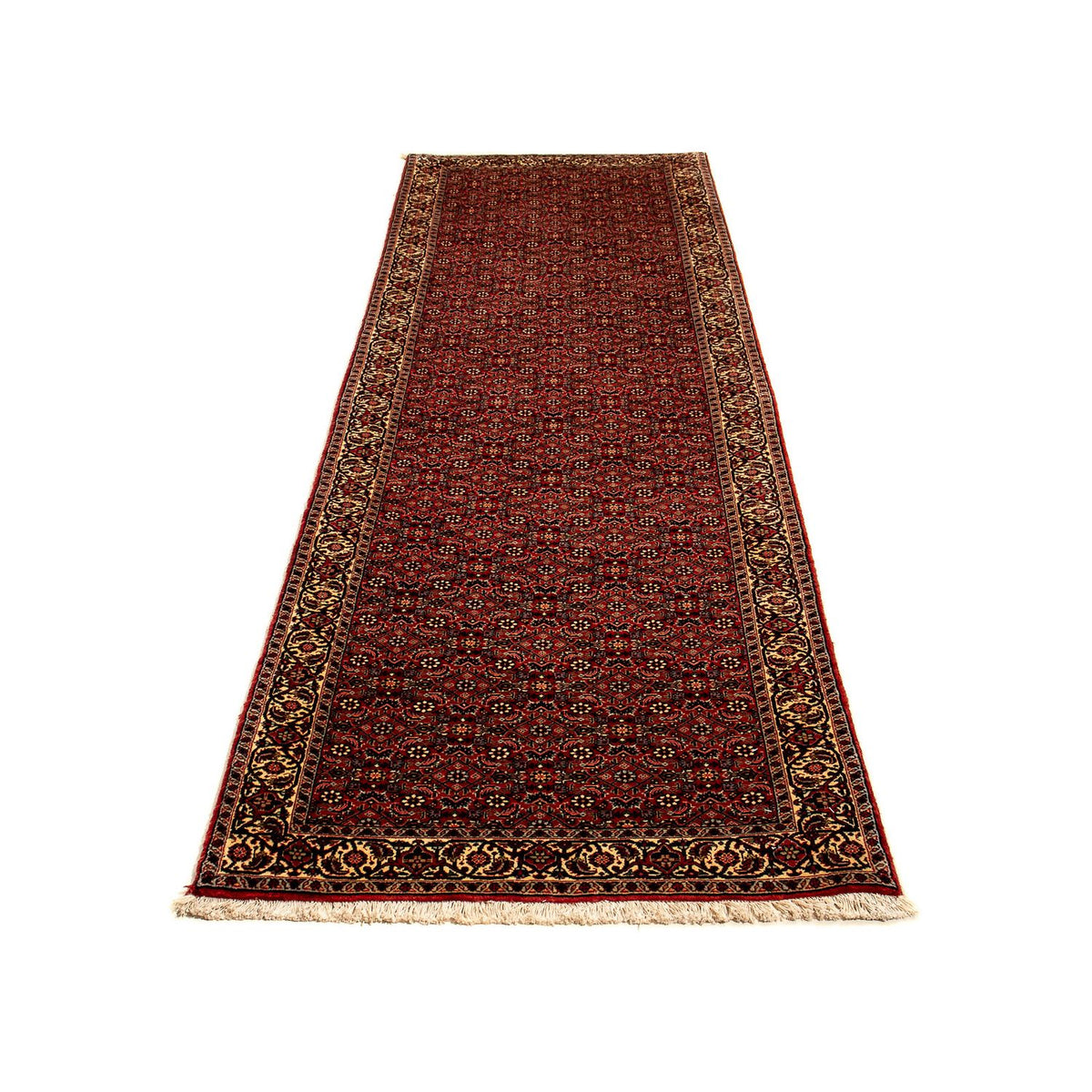 Tappeto corsia Tappeto Persero - Bidjar - 293 x 84 cm - rosso scuro