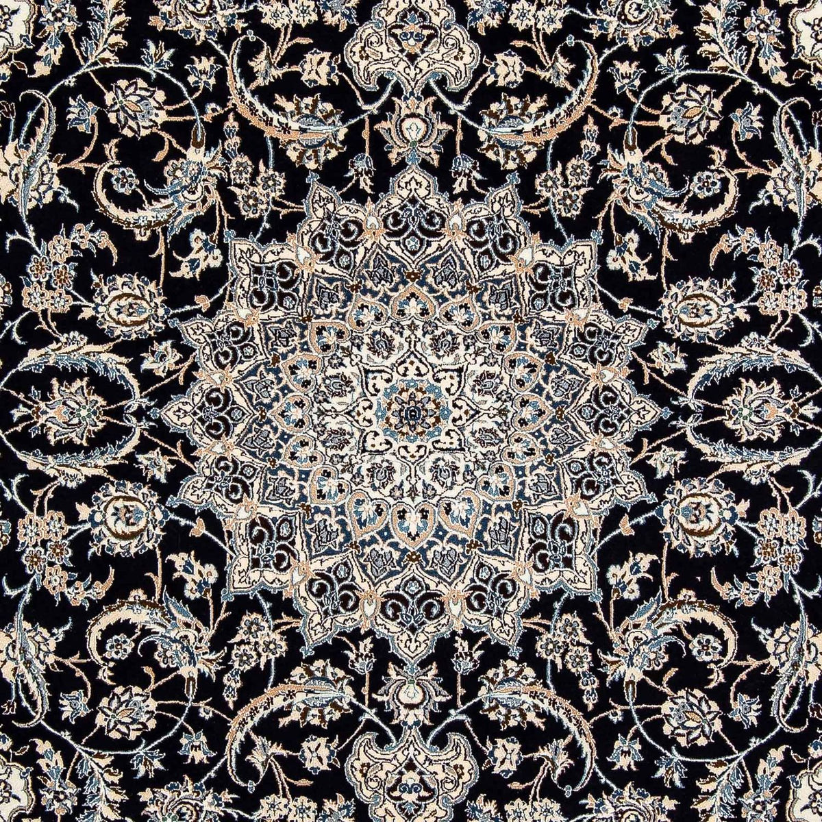 Tappeto Persero - Nain - Premio - 301 x 201 cm - blu scuro