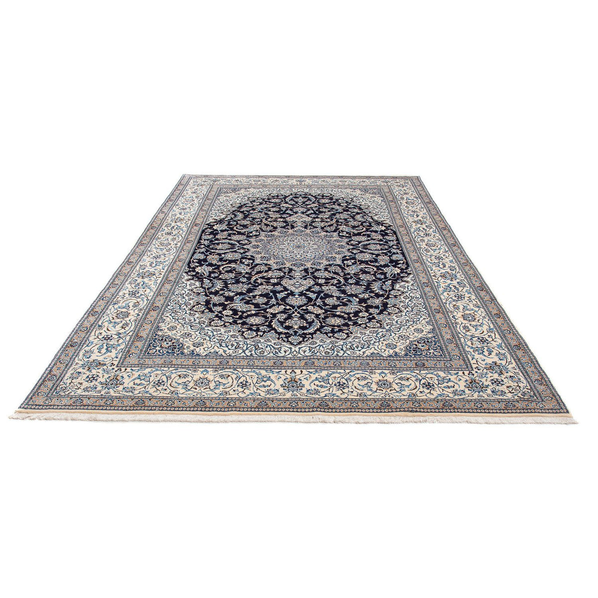Tappeto Persero - Nain - Premio - 301 x 201 cm - blu scuro